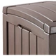 Ящик-скринька Keter Glenwood Storage Box 390 л коричневий 230399 - зображення 6