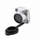 Герметична розетка Cnlinko LP-20-J09SX-03-401, 9 pin, 5A, 250V - зображення 1
