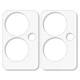 Комплект захисного скла на задню камеру Deexe Camera Lens Protector для OPPO Reno 11 F - зображення 2