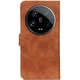 Чохол-книжка з застібкою KHAZNEH Retro Wallet для Xiaomi 14 Ultra - Brown - зображення 5