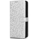Чехол Deexe Rhombus Book для TECNO Spark 20 Pro+ - Silver - изображение 5