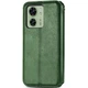 Чехол Deexe Rhombus Wallet для Motorola Edge 40 - Green - изображение 5