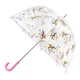 Дитяча парасолька-тростина прозора Fulton Funbrella-4 C605 Bella The Unicorn (Єдинороги) - зображення 2