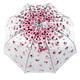 Жіноча парасолька-тростина прозора Fulton Birdcage-2 L042 Rose Bud (Рожевий бутон) - зображення 2