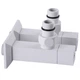 Кран SOLOMON угловой с американкой LUX 8888 1/2" CUBE WHITE 2шт - изображение 4