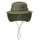 Панама тактична Helikon-Tex Універсальна із хвостом L Олива BOONIE HAT - POLYCOTTON RIPSTOP - OLIVE GREEN (KA-BON-PR-02-B05-L) - зображення 2