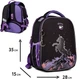 Рюкзак каркасный YES H-100 Magic Unicorn (559543) - изображение 5