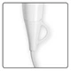 Фен Profi Care PC-HT 3044 Cool Shot, 1800 Вт, настінний, 2 швидкості, 2 режими температури, холодне повітря, білий - изображение 6