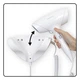 Фен Profi Care PC-HT 3044 Cool Shot, 1800 Вт, настінний, 2 швидкості, 2 режими температури, холодне повітря, білий - изображение 9