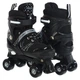 Роликові ковзани розсувні Zelart Power Super 9454 розмір 35-38 Black-Grey - зображення 1