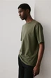 Футболка H&M Loose Fit XL хакі 1003662055 - зображення 2