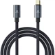 Кабель подовжувач USB4 Type-C - Type-C PD 100W 0.3 м (TCMFU4-03) - зображення 1