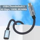 Кабель подовжувач USB4 Type-C - Type-C PD 100W 0.3 м (TCMFU4-03) - зображення 2