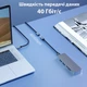 Кабель подовжувач USB4 Type-C - Type-C PD 100W 0.3 м (TCMFU4-03) - зображення 4