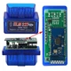 Автомобільний діагностичний бездротовий сканер (Bluetooth) Mini OBD2 ELM327 адаптер (v2.1) Без бренду - зображення 5