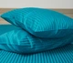 Набор наволочек Moon&Star Satin Stripe Turkish Blue 60х60 2 шт (MS-840000430) - изображение 4