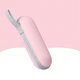Мини-зонт женский Lesko 190T Pink карманный с чехлом капсулой - изображение 2