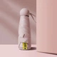 Мини-зонт женский Lesko 190T Pink карманный с чехлом капсулой - изображение 5