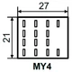 Реле електромагнітне MY4 АскоУкрем AC220 (A0090010009) - изображение 5