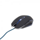 Оптическая игровая мышка Gembird MUSG-001-B, USB интерфейс, синий цвет - изображение 1