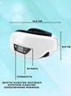 4D Электромассажер для глаз и лица, беспроводные, электрические, массажные очки от головной боли, вибромассаж, лифтинг эффект от морщин - изображение 9
