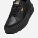 Женские кеды низкие Puma Karmen L 384615-16 37.5 Черные (4099686313562) - изображение 4
