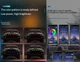 Подсветка решетки радиатора для авто 24V RGB светодиодные цветные габаритные огни с Bluetooth управлением - изображение 8