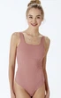 Боді Pretty Polly Contemporary Rib LPAXB1 16/XL Dusty Rose (5053014870645) - изображение 2