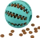 Інтерактивний м'яч для собак Dog Treat Toy Ball, Small turquoise - зображення 2
