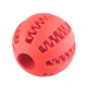 Інтерактивний м'яч для собак Dog Treat Toy Ball, Medium red - зображення 1