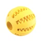 Інтерактивний м'яч для собак Dog Treat Toy Ball, Medium yellow - зображення 1