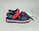 Детские кроксы босоножки Crocs Crocband C9 25-26 синий/красный - изображение 1