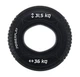 Еспандер кистьовий силіконовий PowerPlay PP-4330 Hand Grip Loops Hard 31.5-36 кг. Чорний - изображение 1