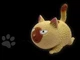 Антистрес іграшка тягучка милий товстий "Злий кіт" "Злі коти" Angry cat 10х9х7 см Коричневий - зображення 8