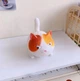 Антистрес іграшка тягучка милий товстий "Злий кіт" "Злі коти" Angry cat 10х9х7 см Білий - зображення 15
