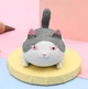 Антистрес іграшка тягучка милий товстий "Злий кіт" "Злі коти" Angry cat 10х9х7 см Сірий - зображення 13