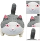 Антистрес іграшка тягучка милий товстий "Злий кіт" "Злі коти" Angry cat 10х9х7 см Сірий - зображення 15