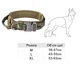 Ошейник для собак Harness, нейлоновый с металлической пряжкой-фастекс, M (38-47см) Камуфляж (145M-CAMO) - изображение 5