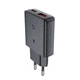 Сетевое зарядное устройство Acefast A69, USB/Type-C, QC, PD 30W, GaN, черное - изображение 3