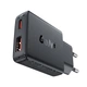 Сетевое зарядное устройство Acefast A69, USB/Type-C, QC, PD 30W, GaN, черное - изображение 4