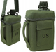 Фляга 2 л Олива Mil-Tec PATROL CANTEEN 2 LTR.M.HÜ U.GURT OLIV (14514001) - изображение 1