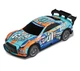 Детская машинка на радиоуправлении Youjie Toys Nissan GT-R, резиновые колеса 18 км/ч. небьющийся корпус, с подсветкой Синяя - изображение 1