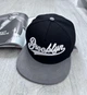 Кепка снепбек (Snapback) Brooklyn NYС Черный с серым 56-61р (9032) - изображение 1