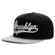 Кепка снепбек (Snapback) Brooklyn NYС Черный с серым 56-61р (9032) - изображение 4