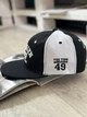 Кепка снепбек (Snapback) Brooklyn 1947 NY Черно-Белый 56-61р (9021) - изображение 2