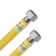 Сильфонный газовый нержавеющий шланг Eco-Flex 150 см ✓ Гайка - Гайка ✓ d12 1/2 Газ/Супер - изображение 3