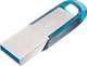 Флешка металева USB 3.0 SanDisk Ultra Flair 128Gb синя - зображення 3