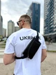Кожаная поясная сумка конверт 14х25х5 / мужская бананка (864-HT4763) - изображение 7