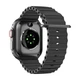 Смартфон-годинник Smart Watch GS37 Ultra 4G Android 2.02 дюйма, 1 ГБ + 16 ГБ 4G нано-SIM передня та задня камера два ремінці 2024 Чорний (2178-01) - зображення 4