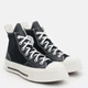 Женские кеды высокие Converse Chuck 70 De Luxe Squared Hi A06435C-001 38 (7.5US) 24.5 см Черные (194434653823) - изображение 3